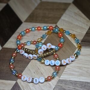 Colorful Beaded Taylor Swift Showgirl Bracelet Set